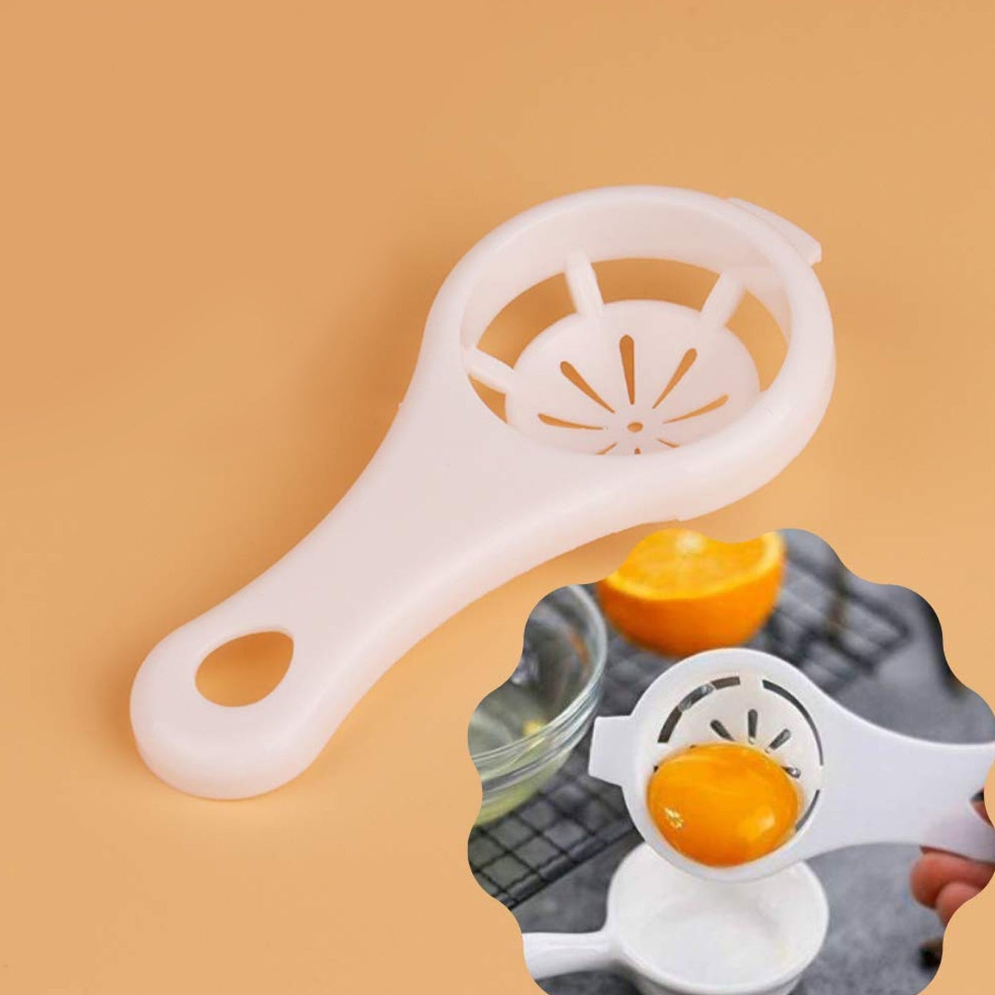 Egg Yolk Separator, Egg White Yolk Filter Tool