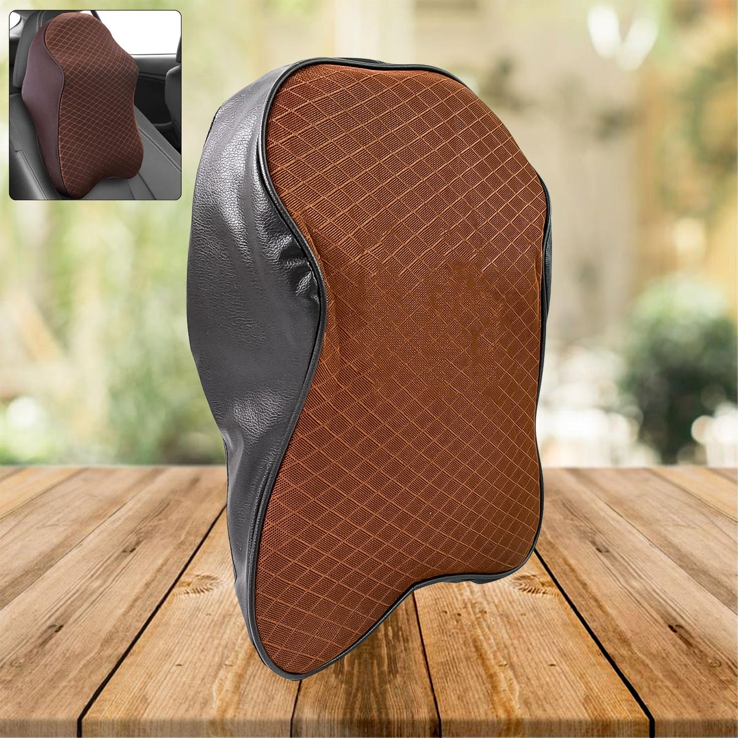 Memory Foam Car Neck Pillow – Cervical Support Cushion