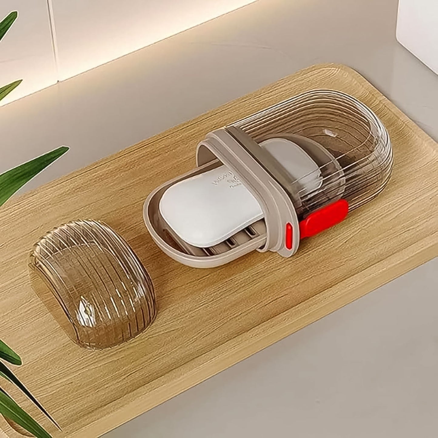 Travel Soap Box – Waterproof Plastic Soap Dish with Lid