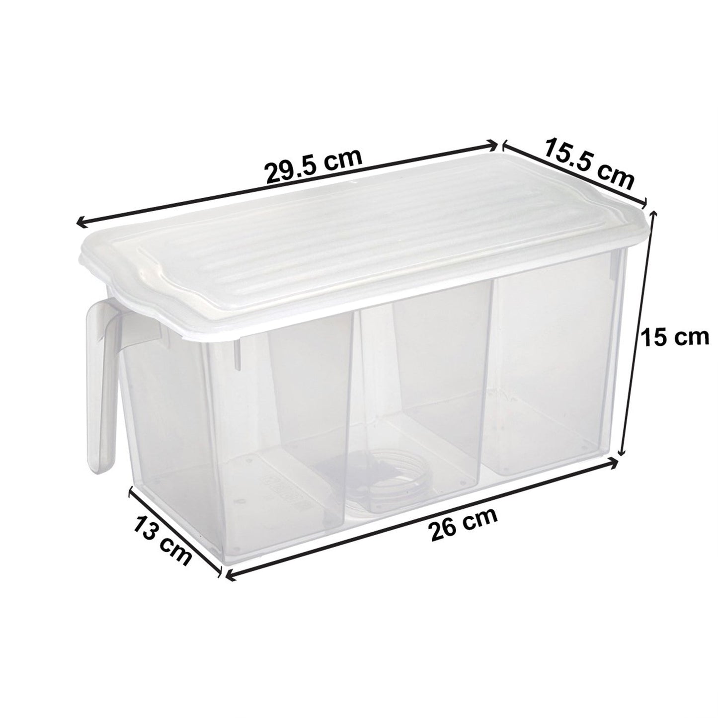 Refrigerator Organizer Fresh-Keeping Box Case Kitchen Storage Box