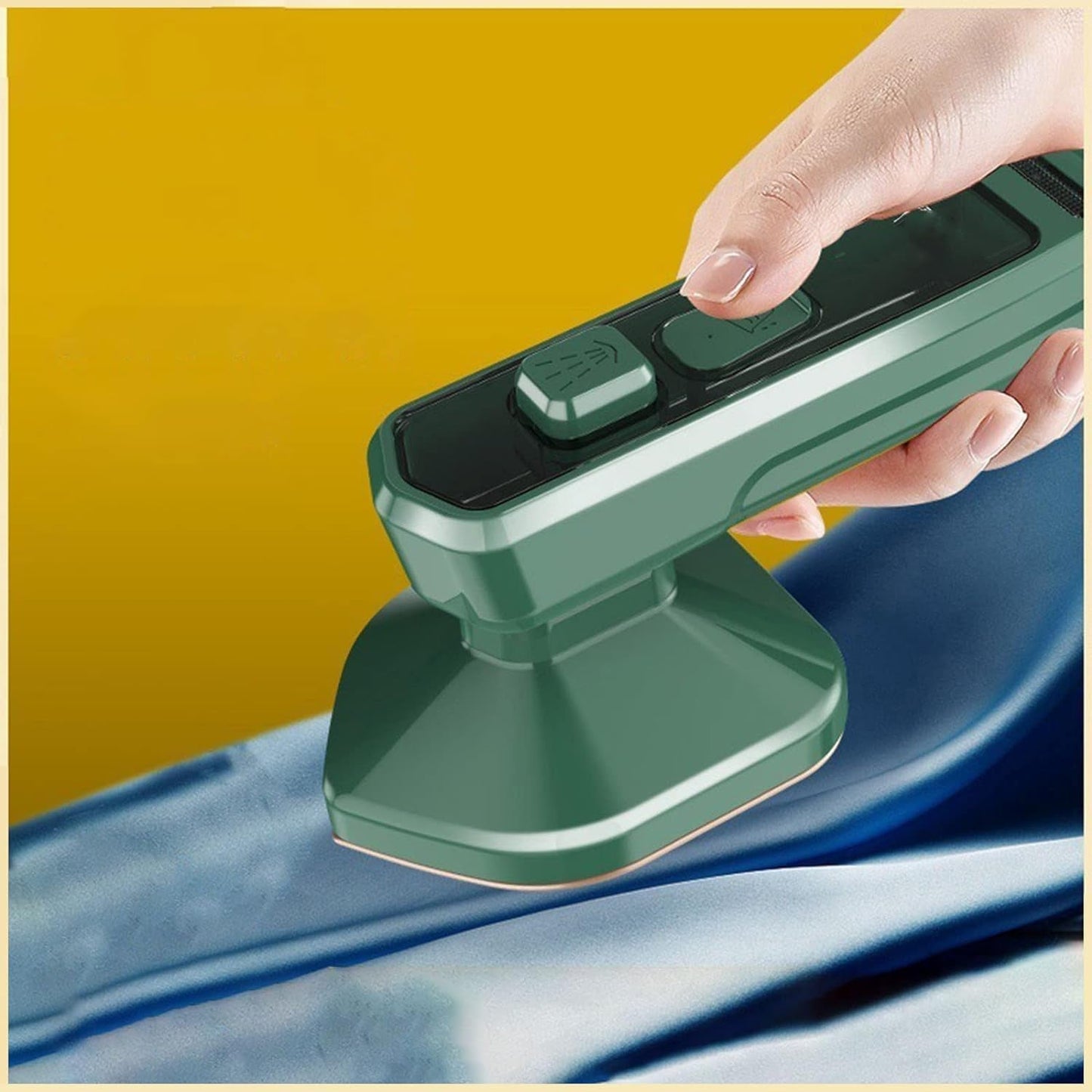 2-in-1 Mini Steam Iron & Garment Steamer – Portable & Travel-Friendly