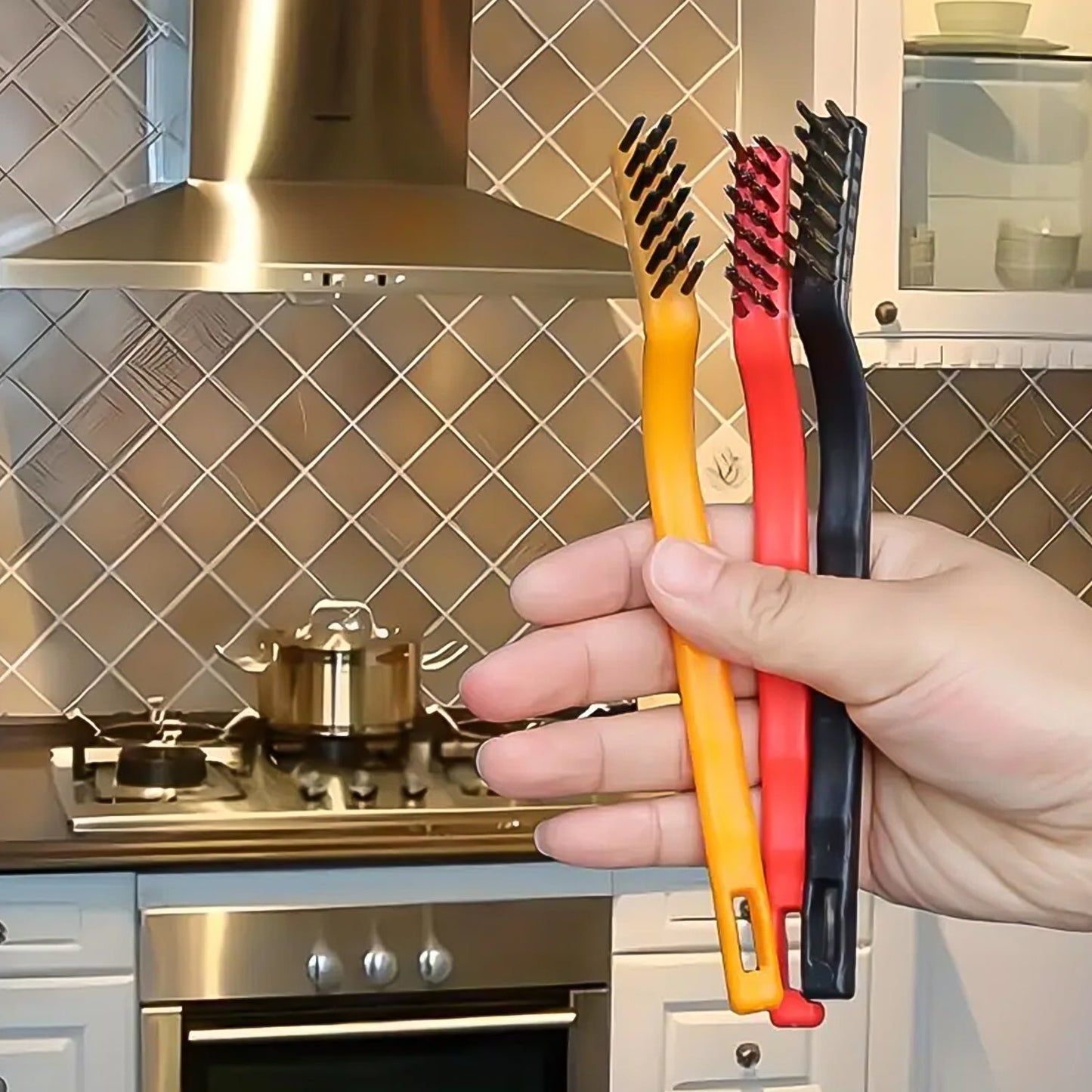 Wire Brush and Scraper Set – 5 Pcs for Rust, Paint & Dirt Removal