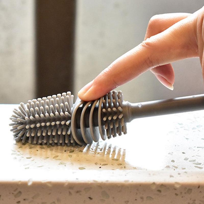 Long Bottle Cleaning Brush for Narrow Neck Water Bottles