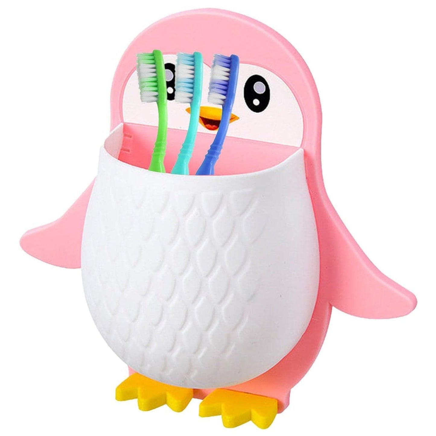 Penguin Wall Storage Box – Adhesive Holder for Remotes & Essentials