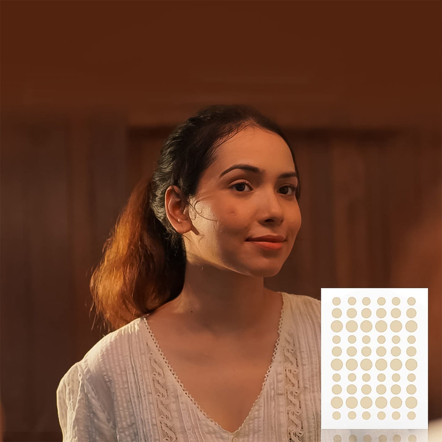 Pimple Patches for Face – Hydrocolloid Acne Dots with Tea Tree Oil | Overnight Zit Patches for Cystic Acne (2 Sheet Set)