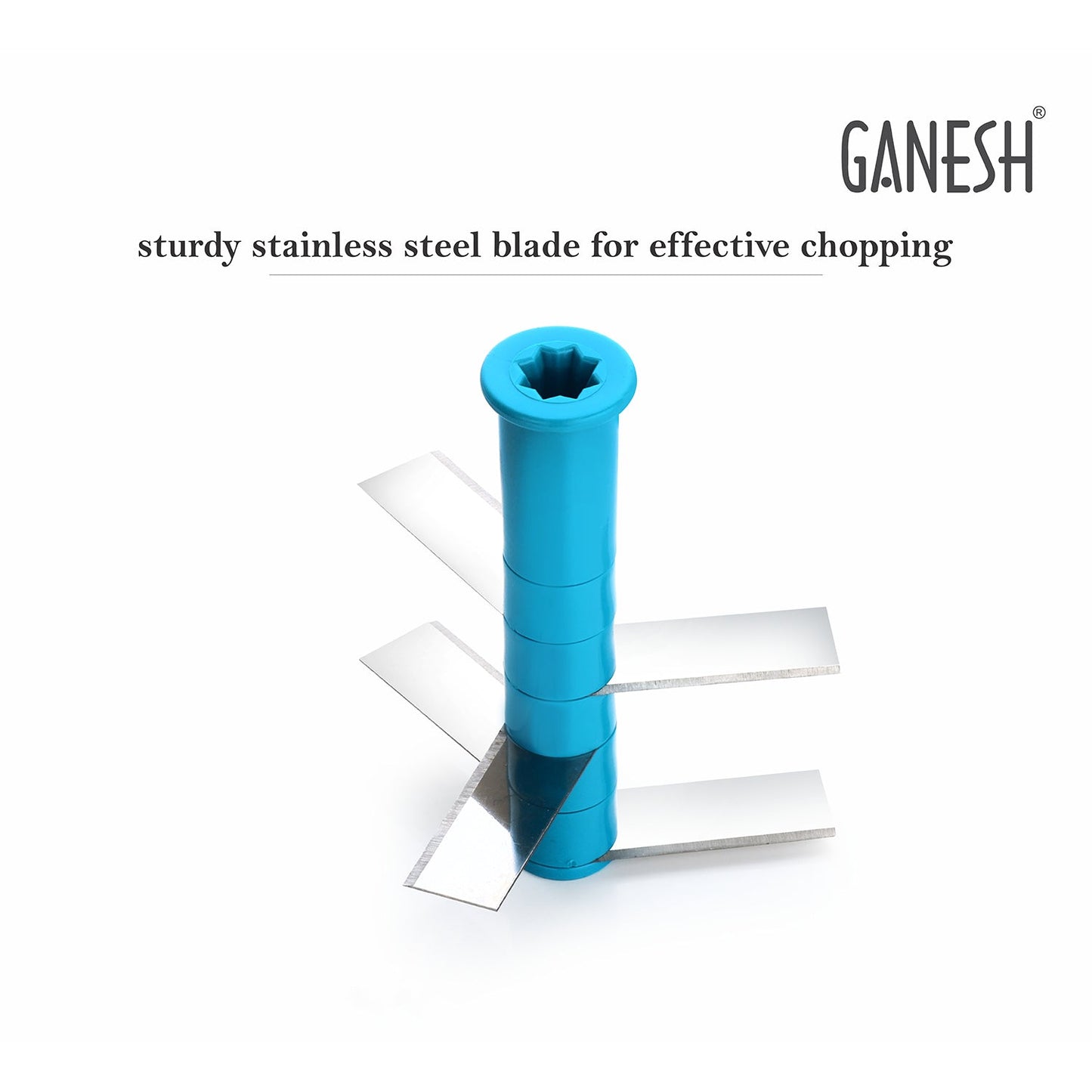 Ganesh Quick Vegetable Chopper, 725ml – Manual Chopper, 1 Unit