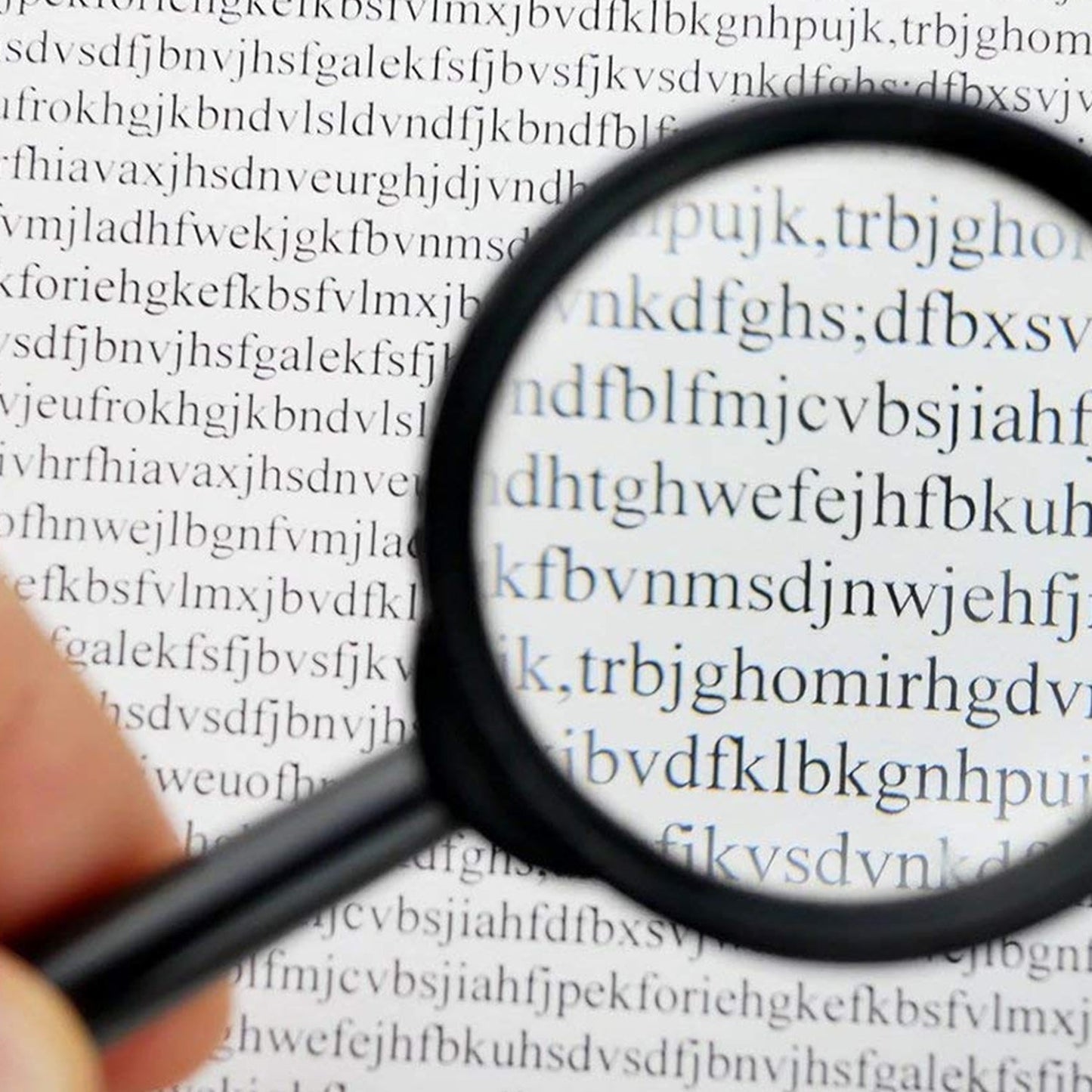 Real Glass Magnifying Lens – Breakage-Proof Reader (50 mm)
