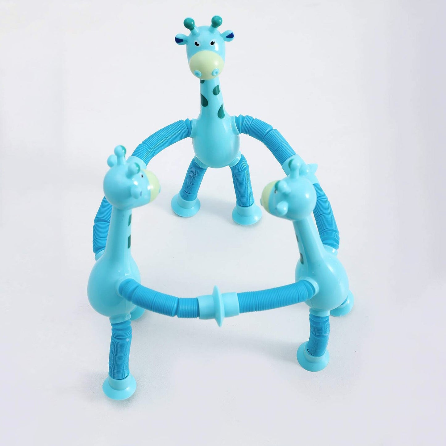 LED Giraffe Telescopic Suction Cup Fidget Toy – Shape-Shifting Fun