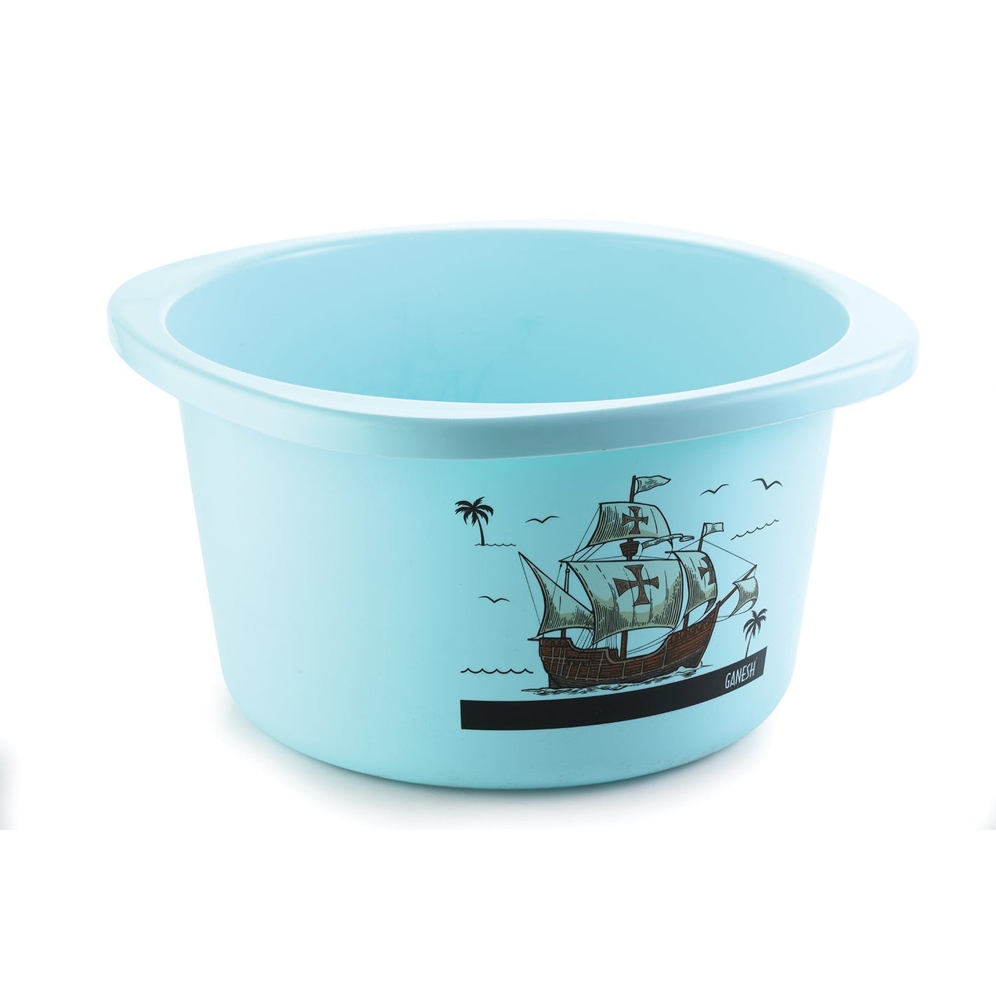 Plastic Bathroom Accessories Set 6 pcs – Bucket, Tub, Stool & More (Random Color)
