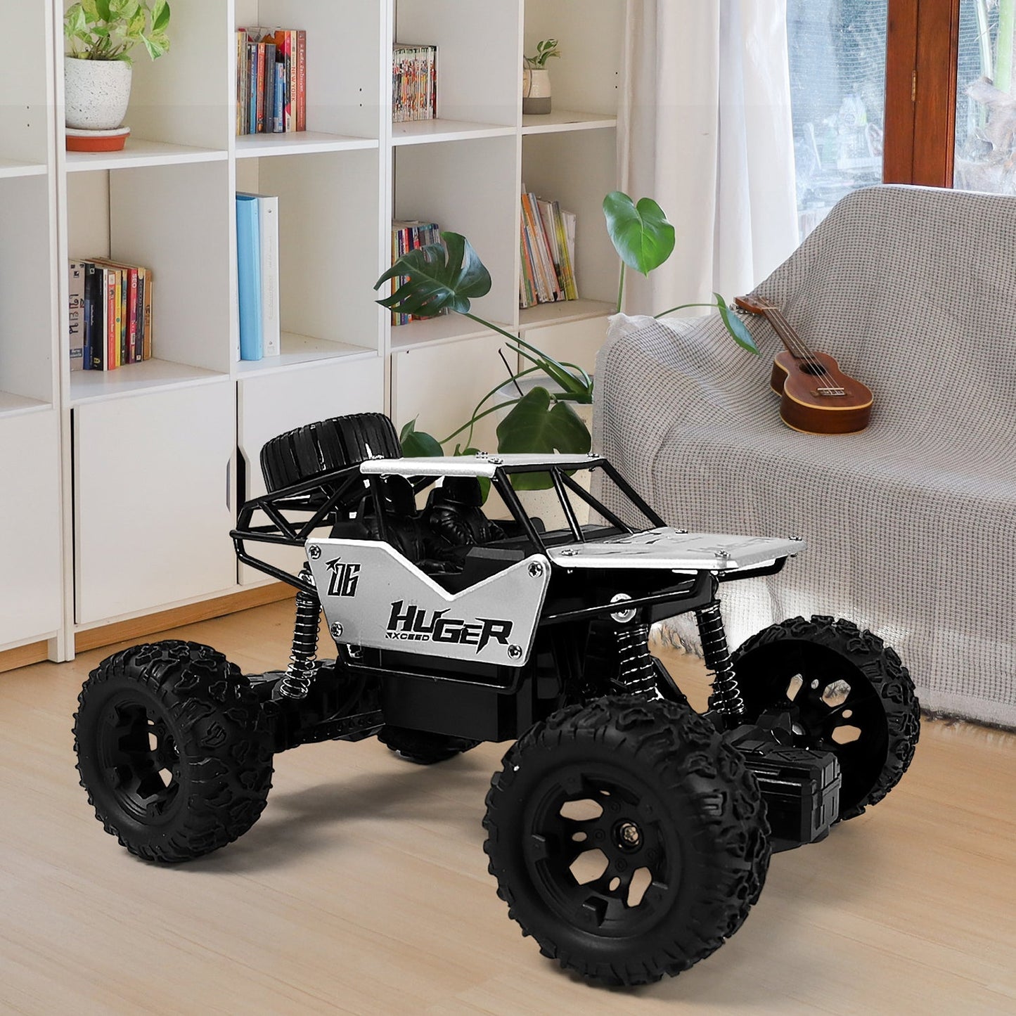 Rock Crawler RC Monster Truck – All Terrain Rechargeable Toy Car