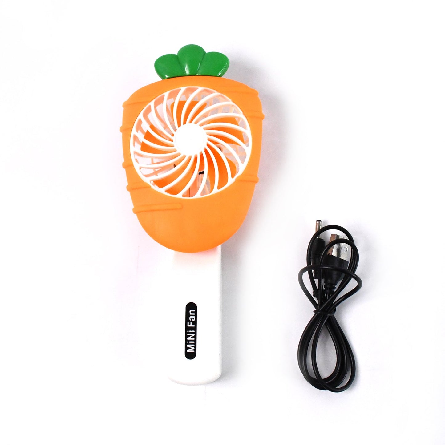 Rechargeable Handheld Mini Fan with Anti-Slip Pedestal