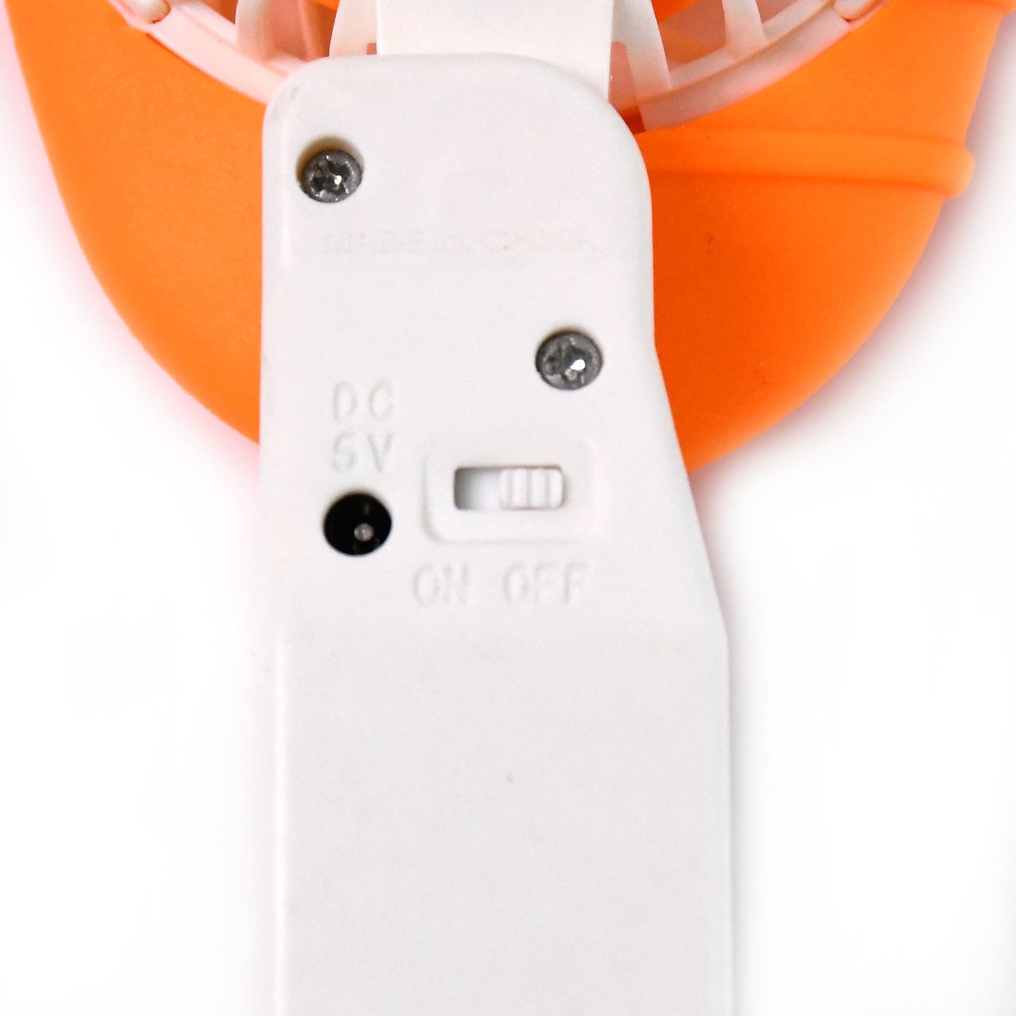 Rechargeable Handheld Mini Fan with Anti-Slip Pedestal
