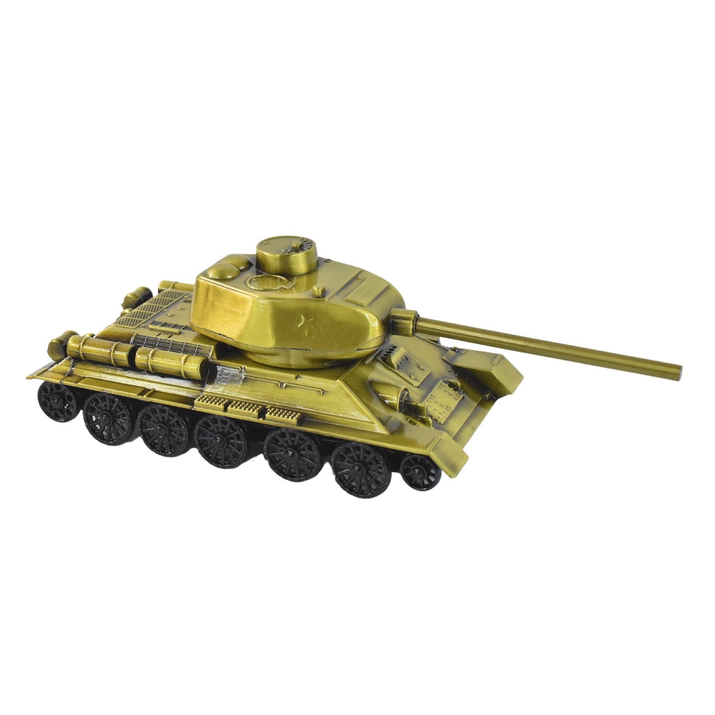 Retro Iron Art Tank Model, Nostalgia Tank Crafts Home Decor Ornament (Metal)
