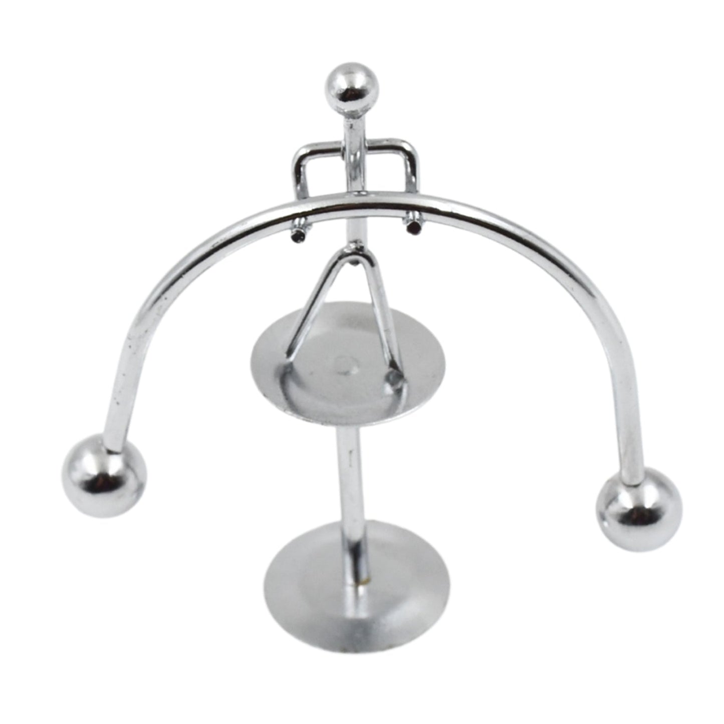 Mini Steel Balance Toy – Desk Decor & Perpetual Motion Fun