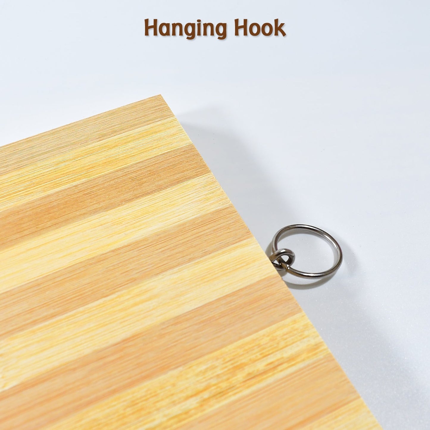 Natural Wood Cutting Board for Kitchen – BPA-Free & Durable