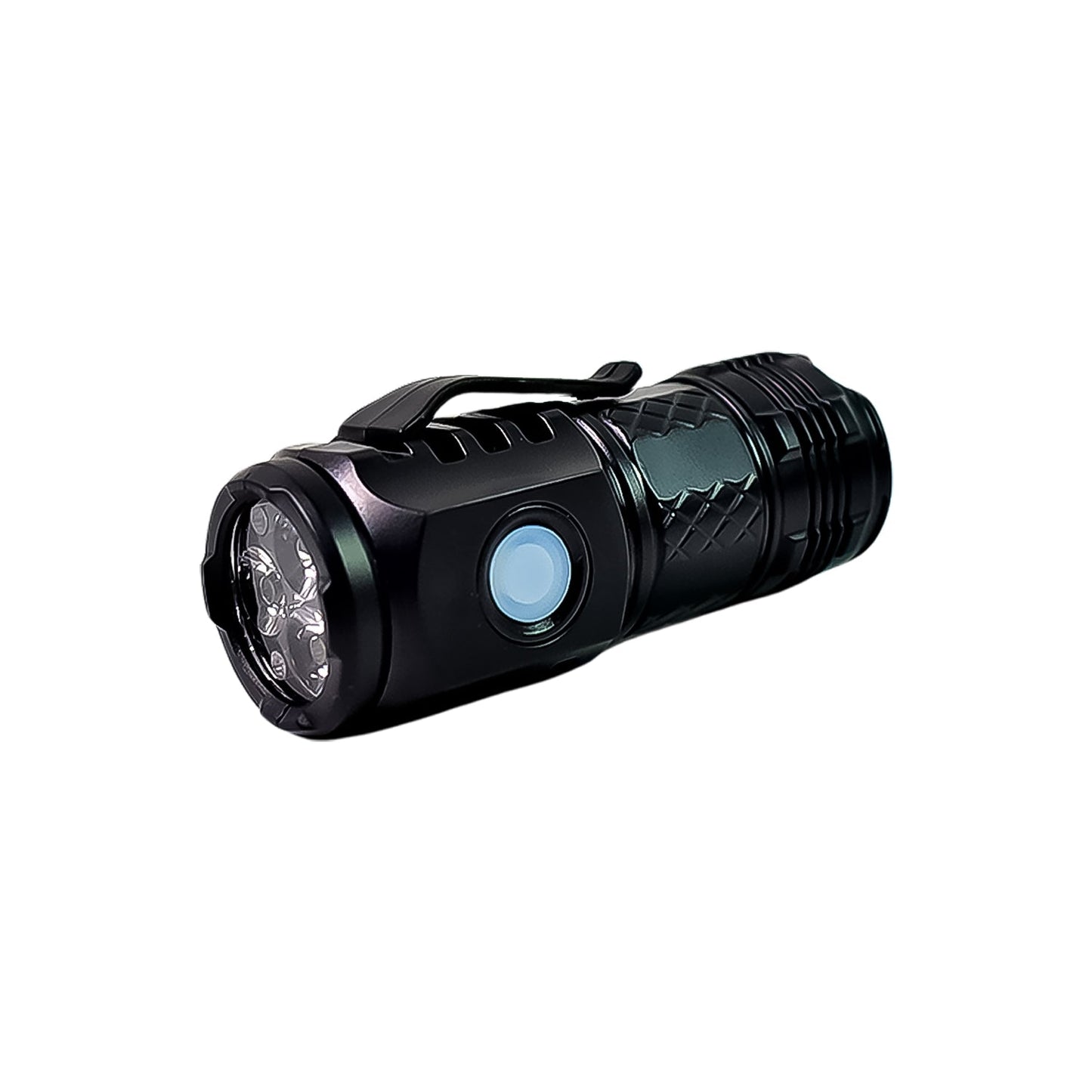 Compact Rechargeable LED Torch – 5 Modes, Waterproof, for Outdoor & Emergencies