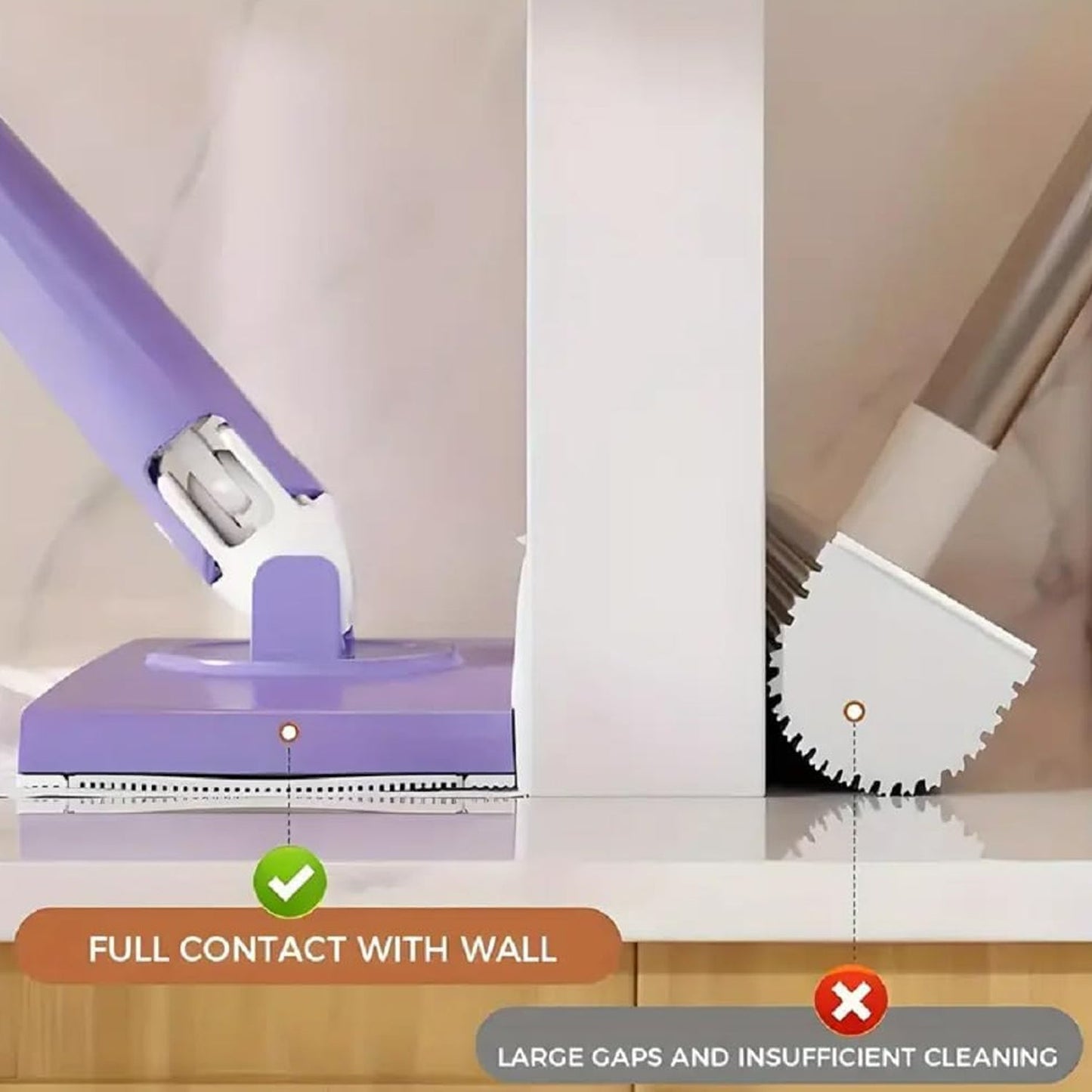 Automatic Cloth Changing Mini Mop with Push-Pull Handle for Multipurpose Cleaning (1 Pc)