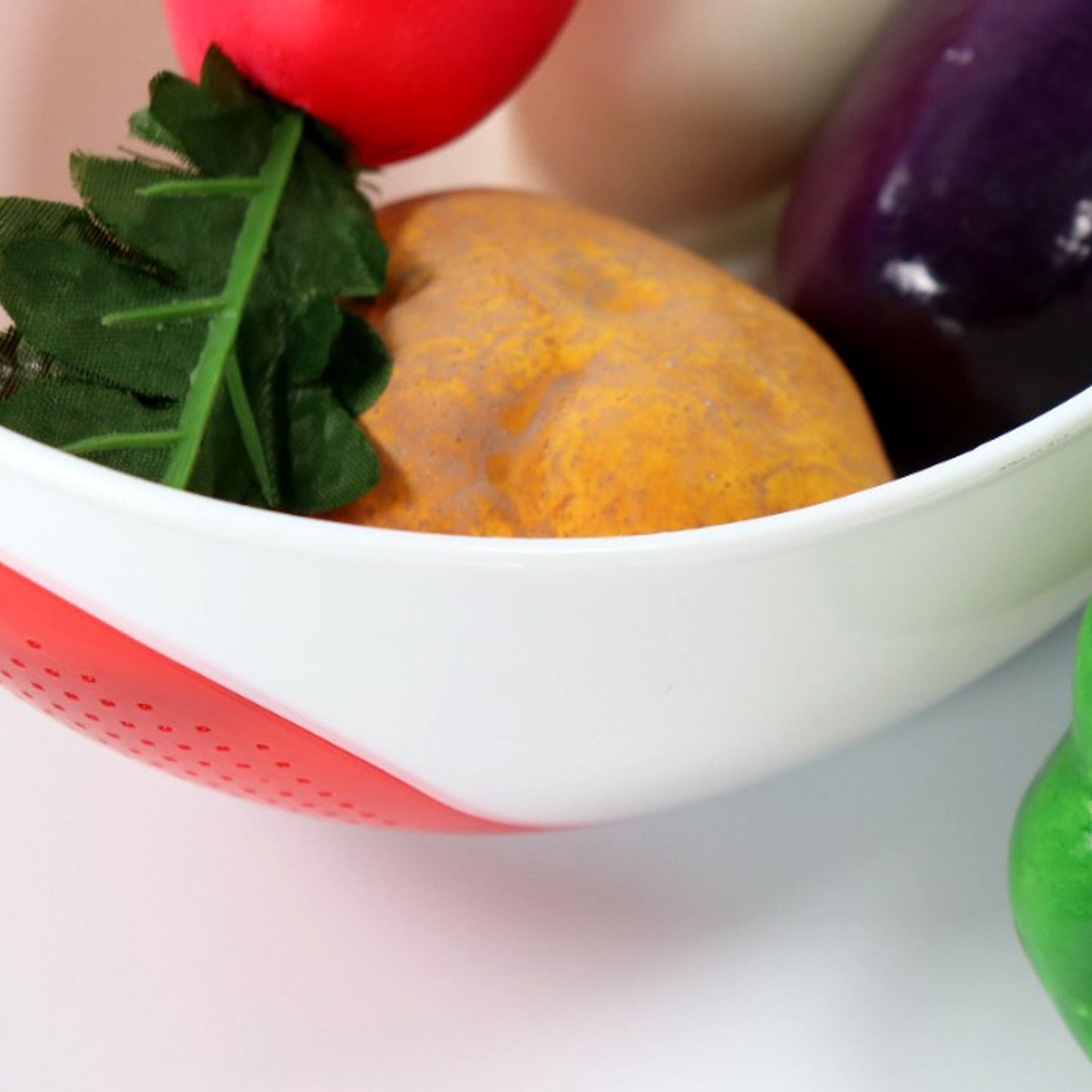 Multi-Use Washing Bowl & Strainer – For Rice, Pasta, Veggies & Fruits