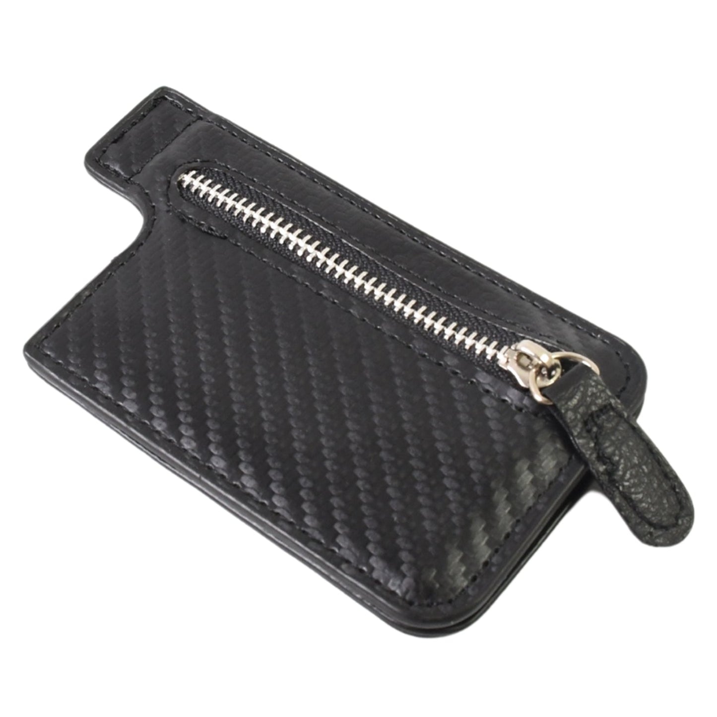 Adhesive Card Holder with Zipper for Phones – 1 Pc (Random Color)