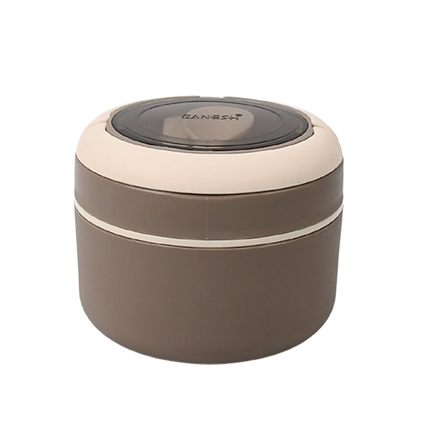 Ganesh Cresta Insulated Leak-Proof Lunch Box with Spoon (1Pc)