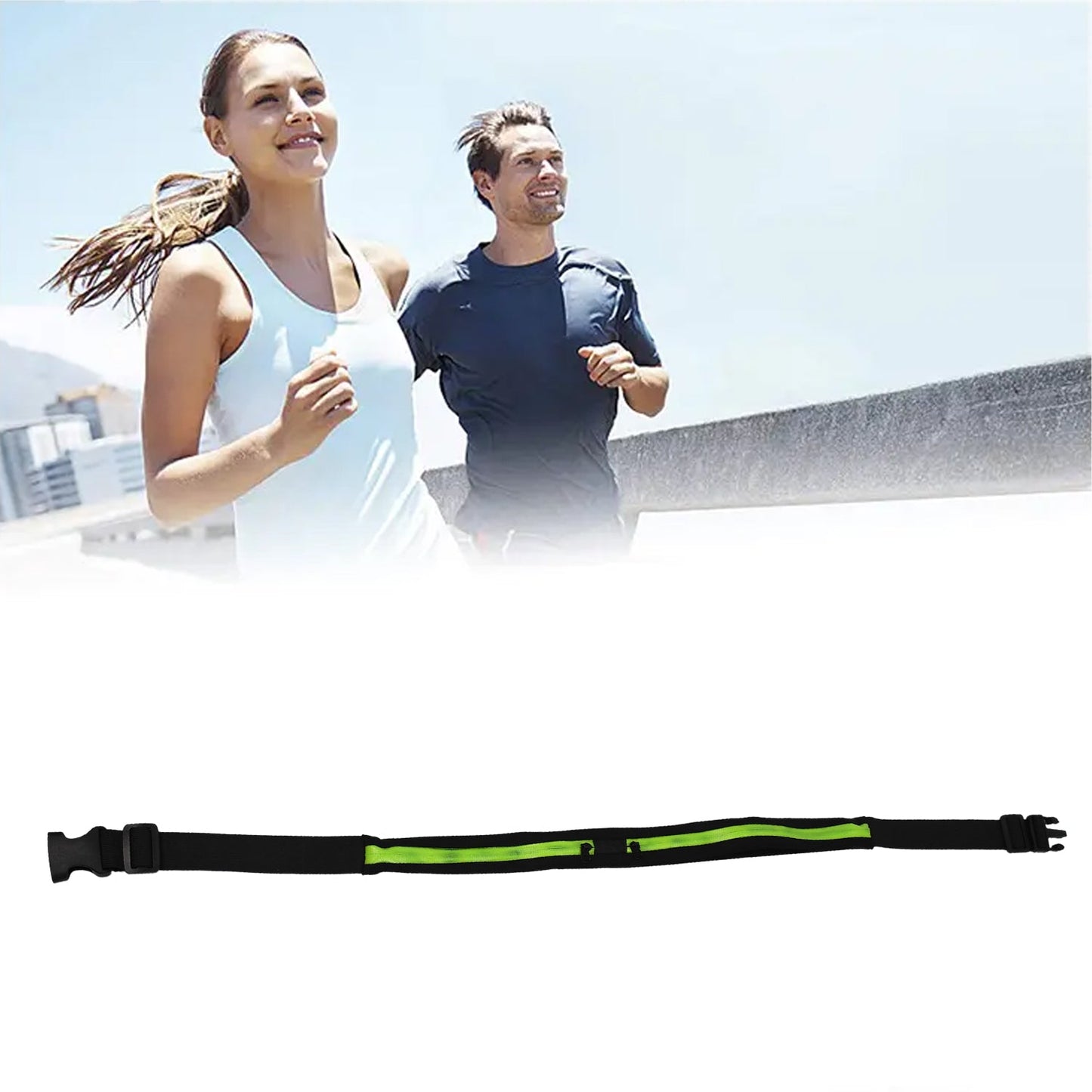 Reflective Waterproof Waist Bag for Running, Hiking, Jogging & Walking