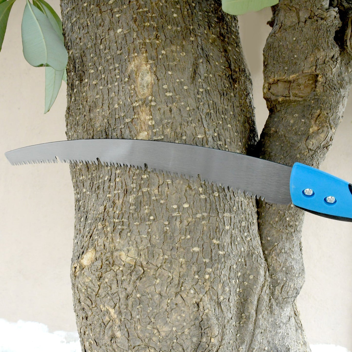 20-Inch High Carbon Steel Pruning Saw with Cover for Gardening & Wood