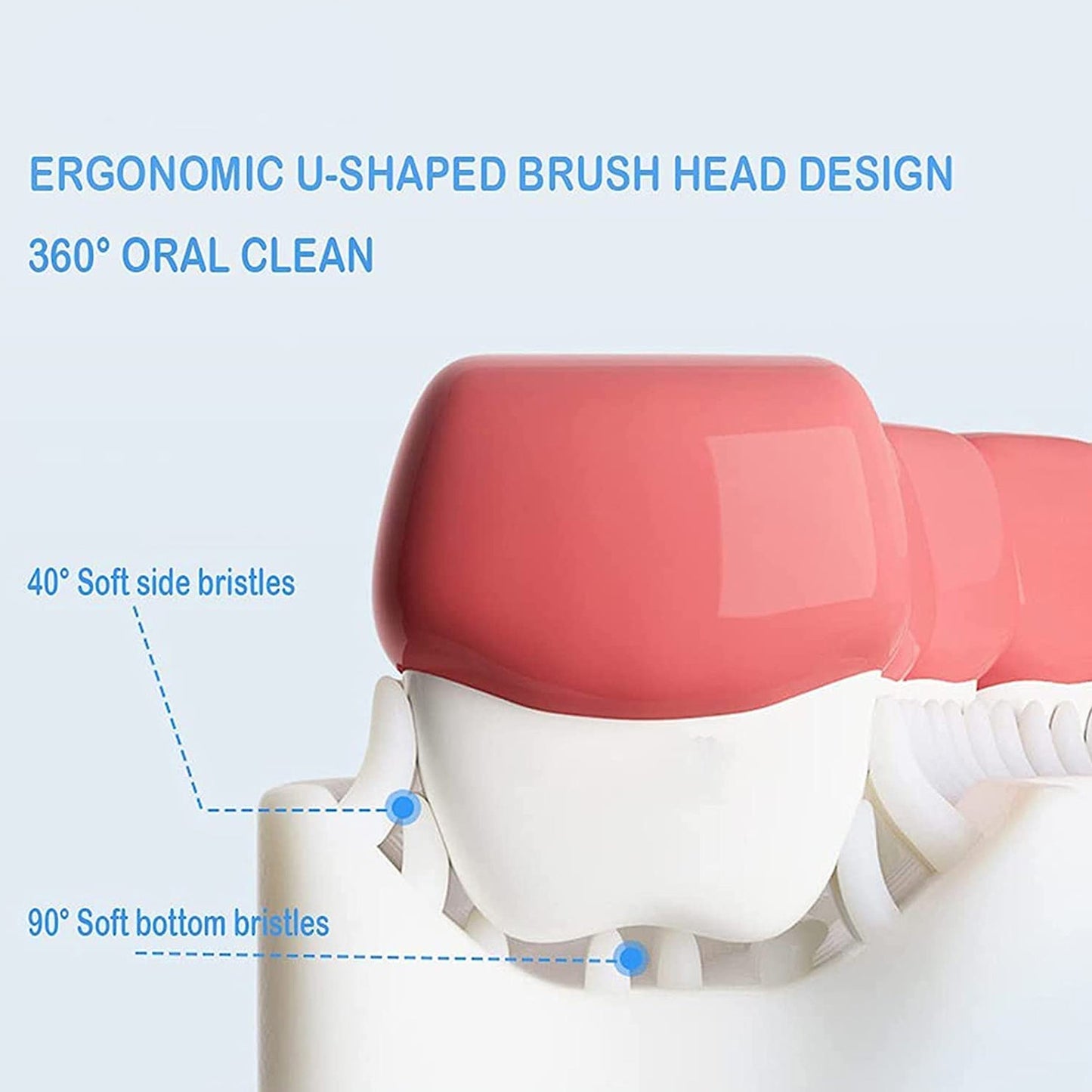 Kids U-Shaped Toothbrush – Soft, Safe & Easy Oral Care (Mix Color)