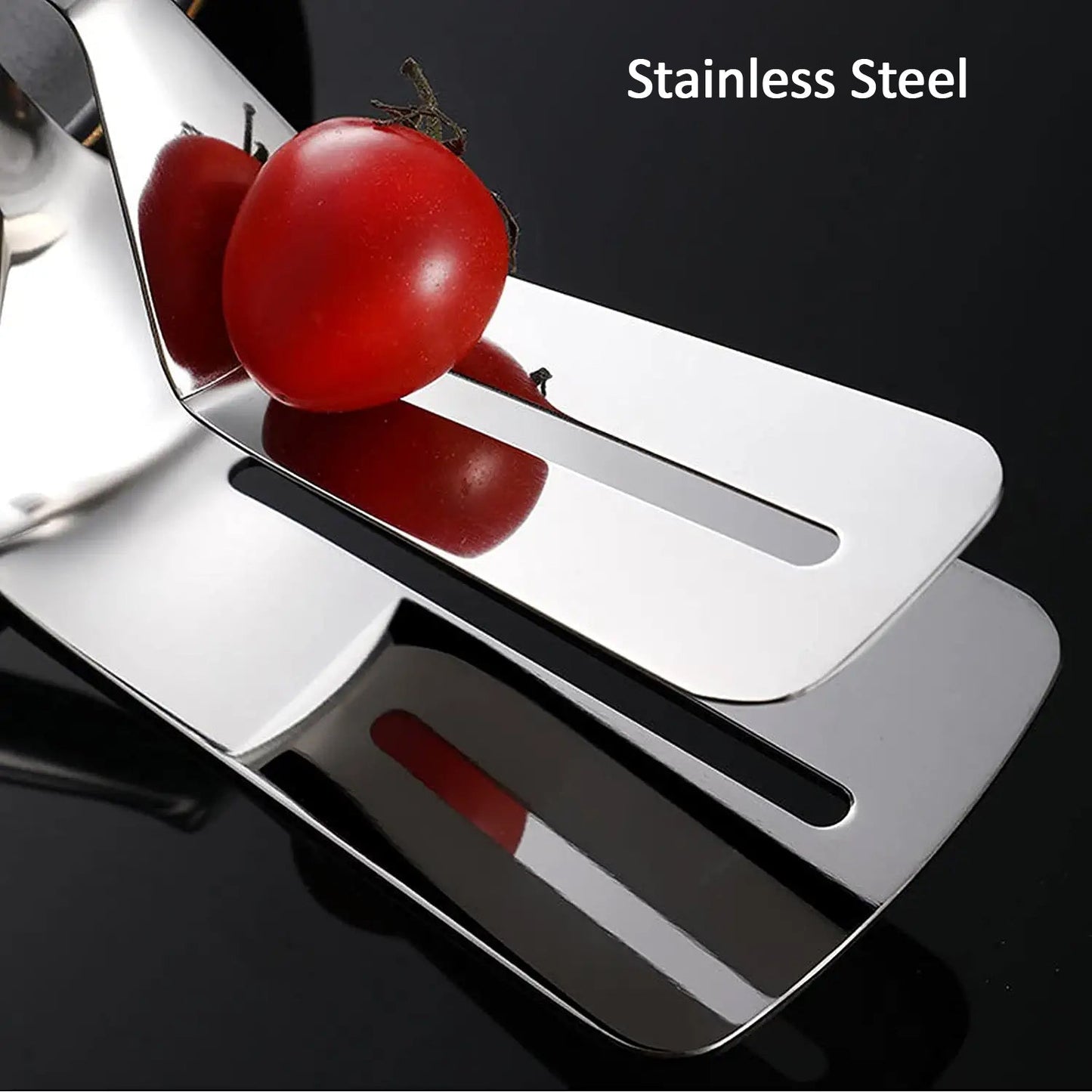 Multifunction Stainless Steel Cooking Tong for Frying, Grilling & BBQ