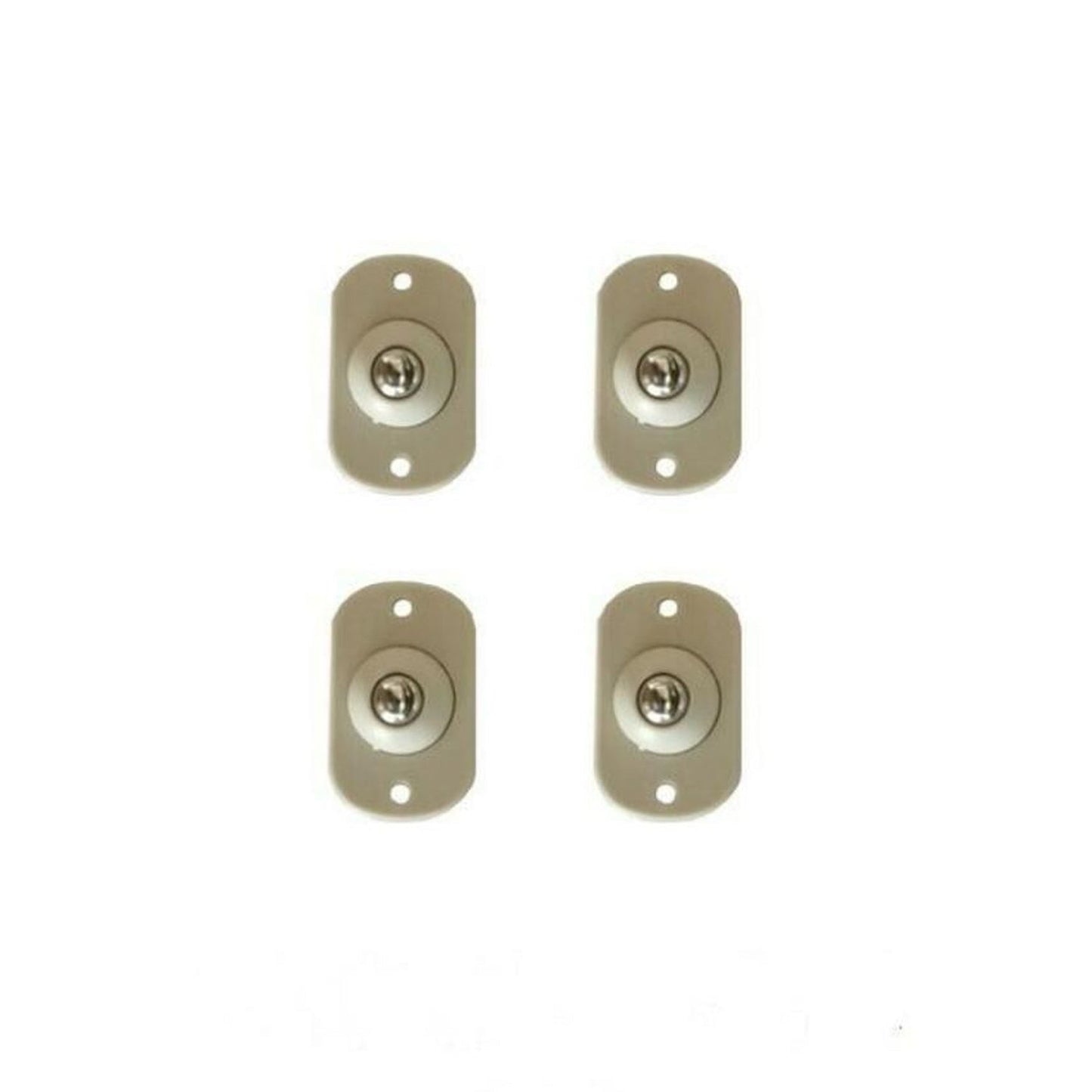 Self-Adhesive Mini Swivel Caster Wheels – 360° Rotating (Set of 4)