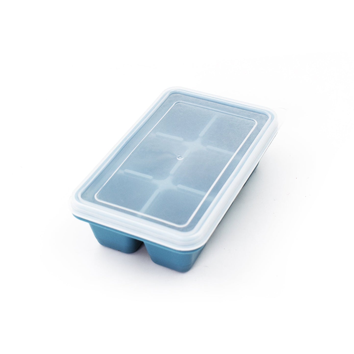 6-Grid Silicone Ice Tray – Flexible & Compact Ice Cube Mold for Household Use