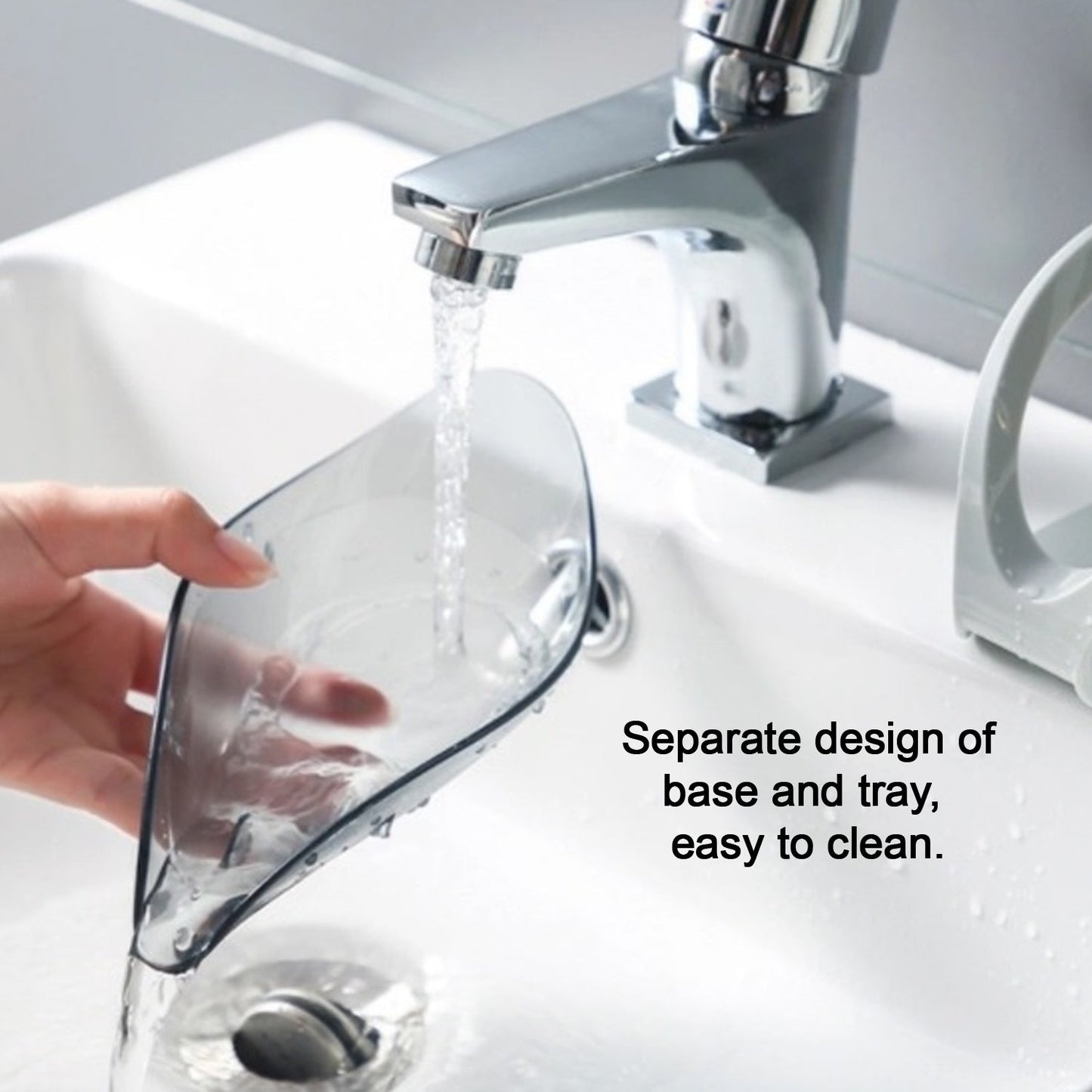 New Leaf Soap Box for Bathroom & Household Use – Lightweight & Durable