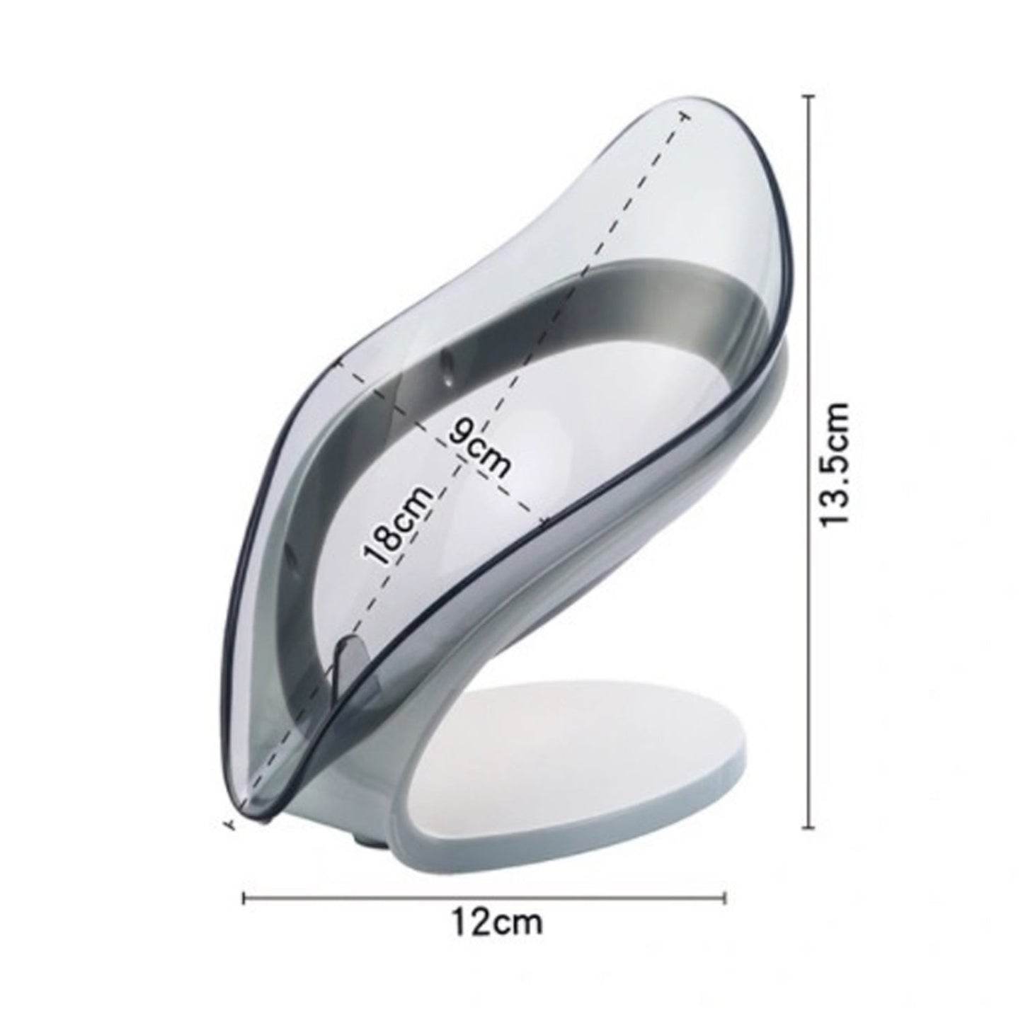 New Leaf Soap Box for Bathroom & Household Use – Lightweight & Durable