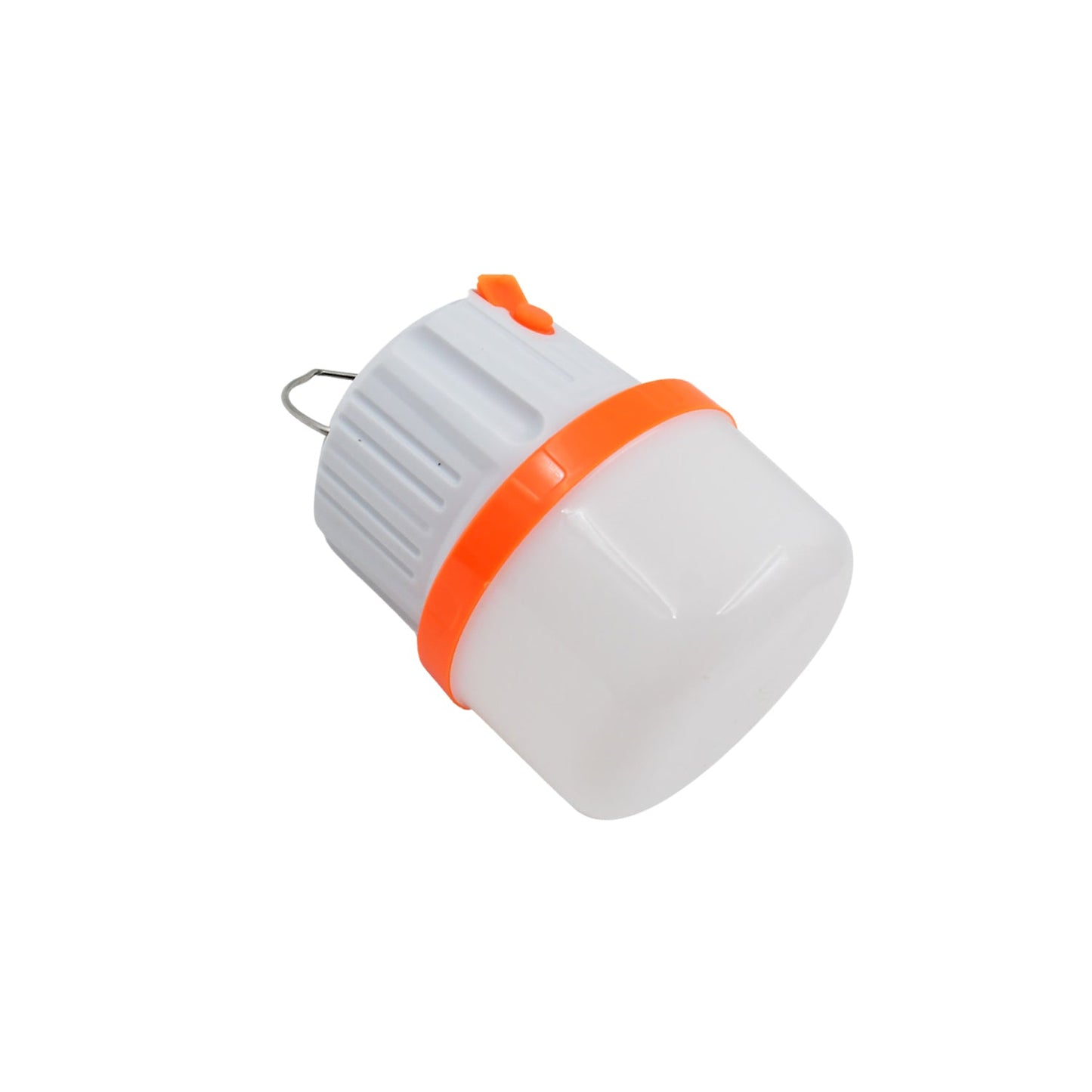 LED Camping Light – Solar & USB Rechargeable with Hook (1 Pc)