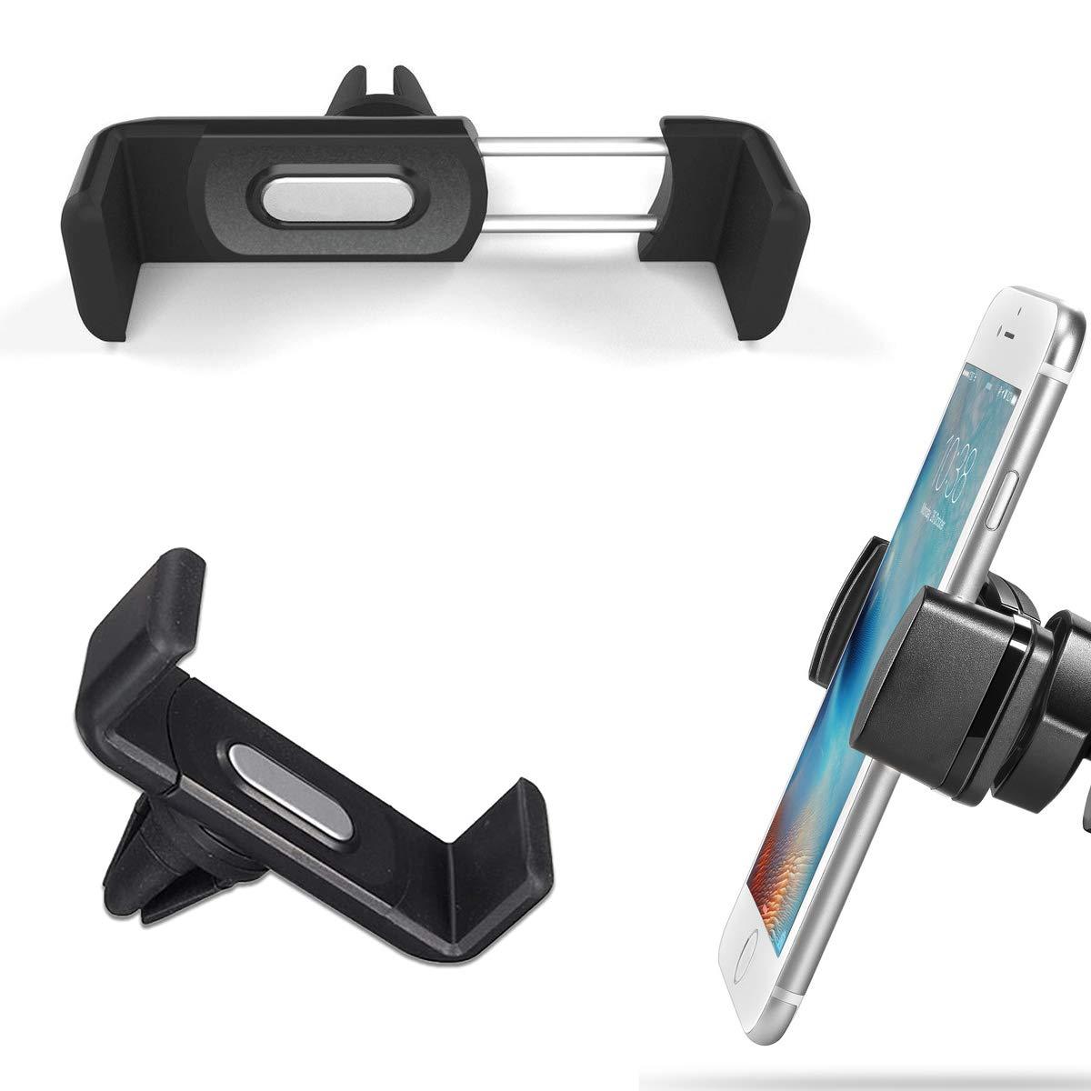 Universal Car Air Vent Mount – 360° Rotating Phone Holder Cradle