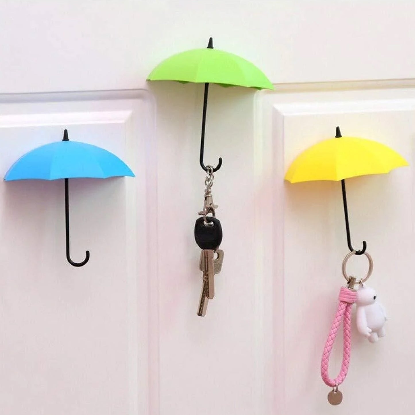 Multipurpose Umbrella Wall Hook for Keys, Hats & More
