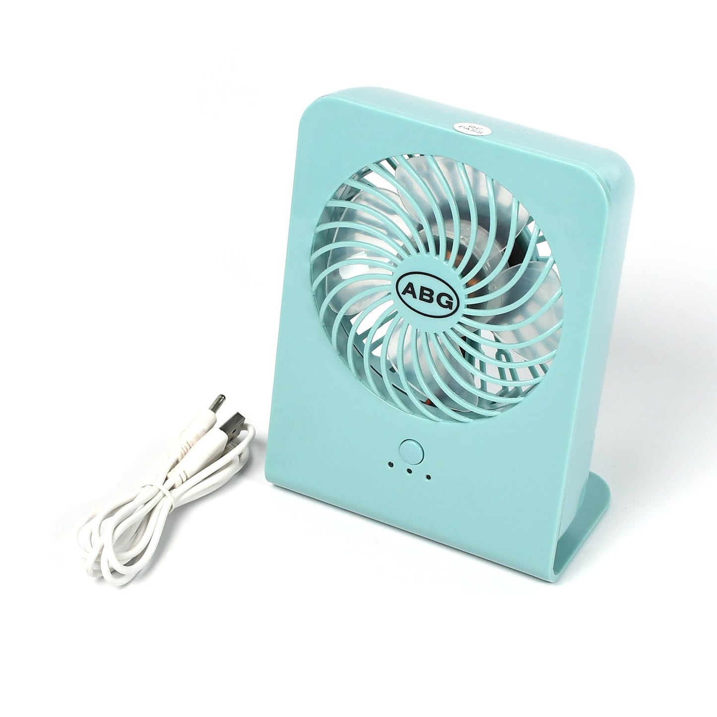Portable Desk Fan with 3-Speed Settings – USB & Battery Operated