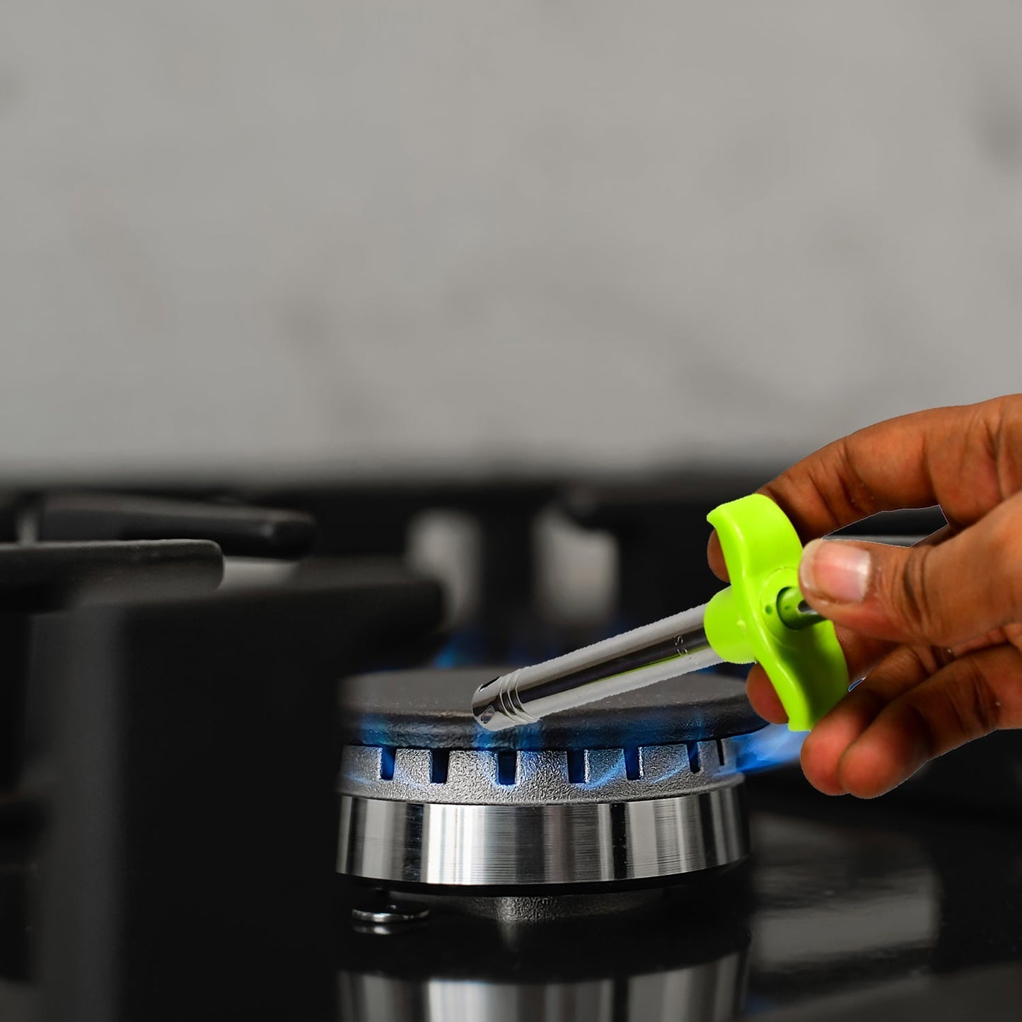 Ganesh 3pc Kitchen Set – Lighter, Knife & Peeler Stainless Steel Combo