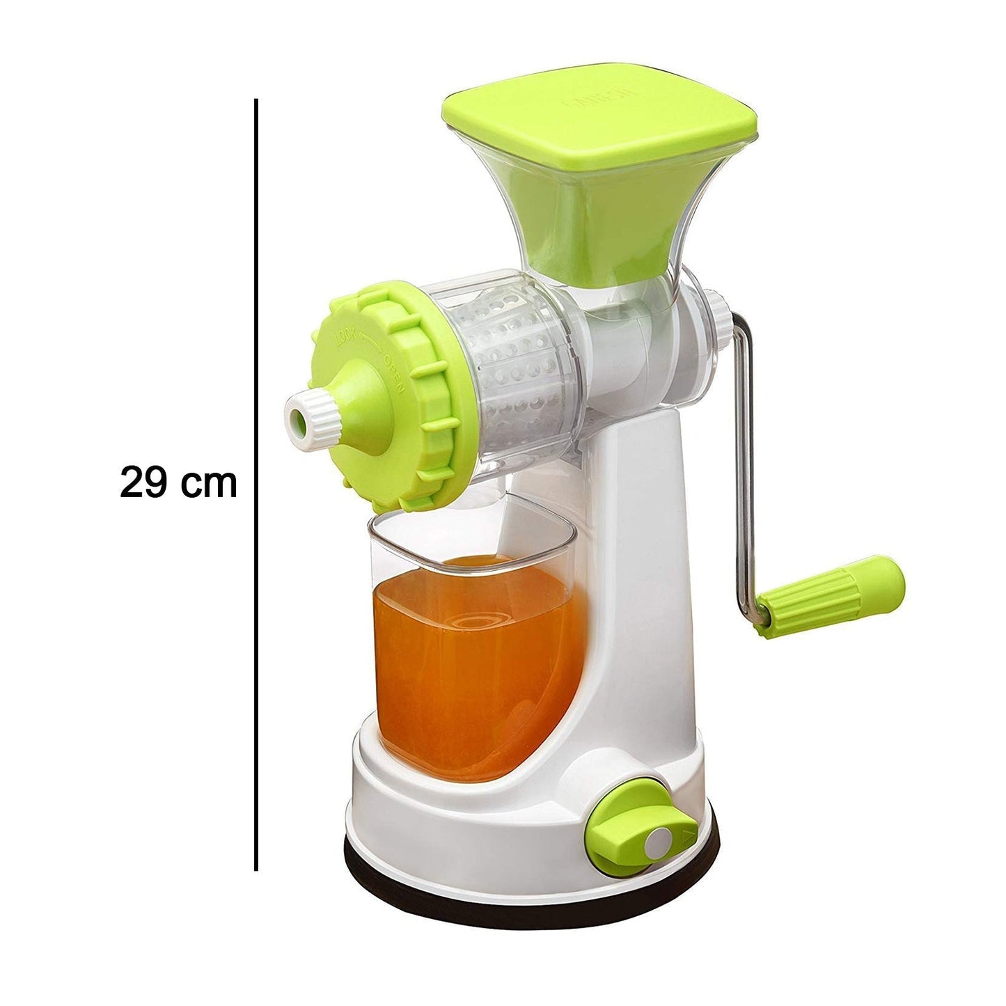 Ganesh Smart Plastic Hand Juicer for Fruits & Vegetables (Multicolor)