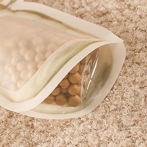 Reusable Airtight Mason Jar Zipper Storage Bag – 150ml Food Pouch (1 Pc)