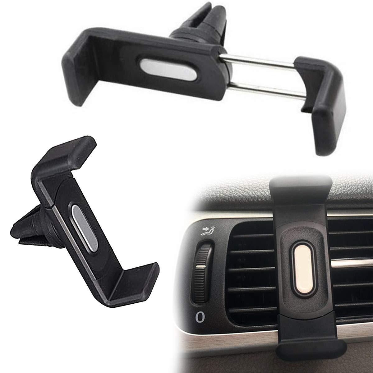 Universal Car Air Vent Mount – 360° Rotating Phone Holder Cradle