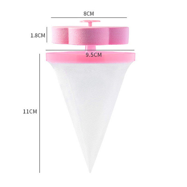 Washing Machine Floating Lint Mesh Filter Bag for Hair & Debris Removal