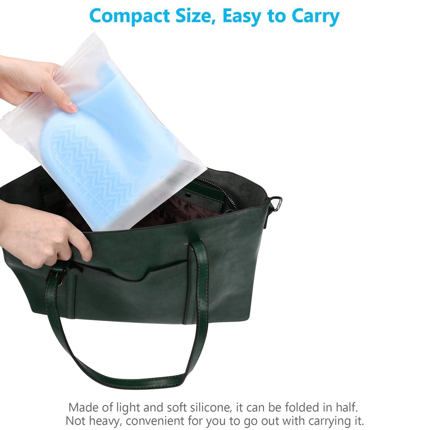 Non-Slip Silicone Reusable Waterproof Shoe Cover – Random Color