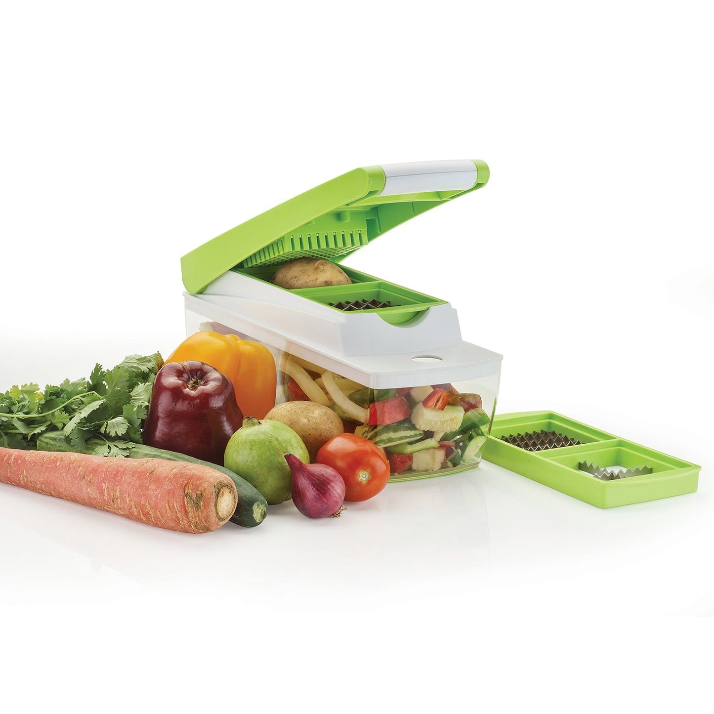 House of Sensation Snowpearl 14 in 1 Quick Dicer – Multi-Blade Cutter
