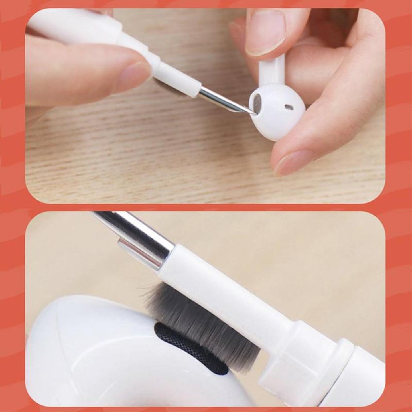 5-in-1 Multi-Function Computer & Earbud Cleaning Brush Tool Kit