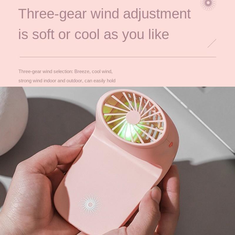 Portable Mobile Phone Holder Fan – Handheld Multi-Function Cooling Fan