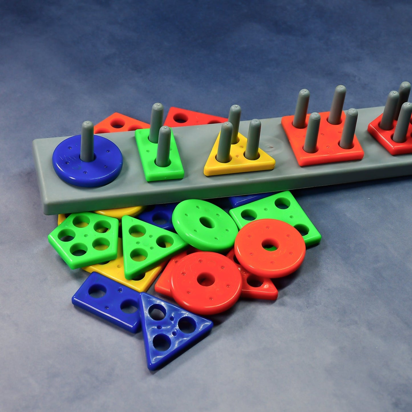 Geometric Brick - 5 Angle Column Matching Blocks for Kids (25 Pcs)