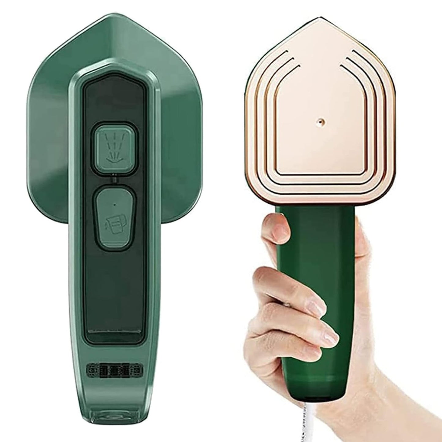 2-in-1 Mini Steam Iron & Garment Steamer – Portable & Travel-Friendly