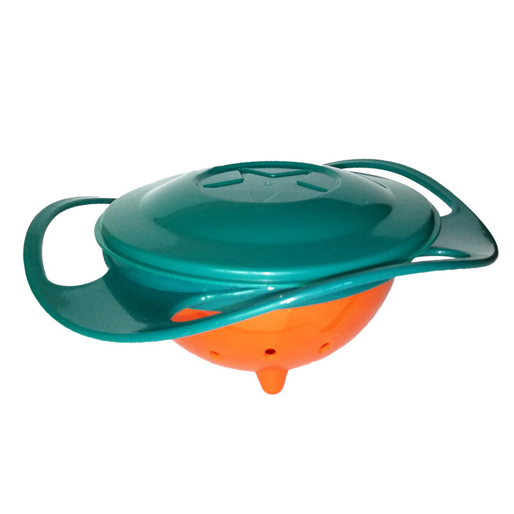 Spill-Proof Gyro Bowl – 360° Rotating Toddler Feeding Dish