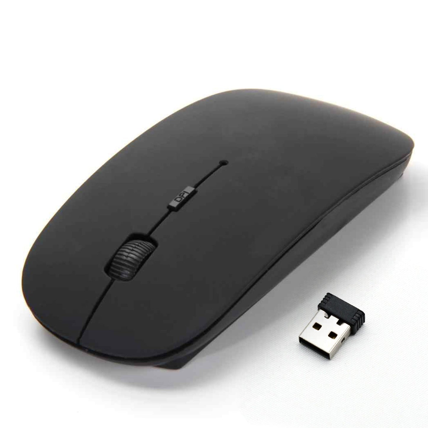 Wireless Mouse – Slim Portable Optical Mouse for Laptop, PC, Mac