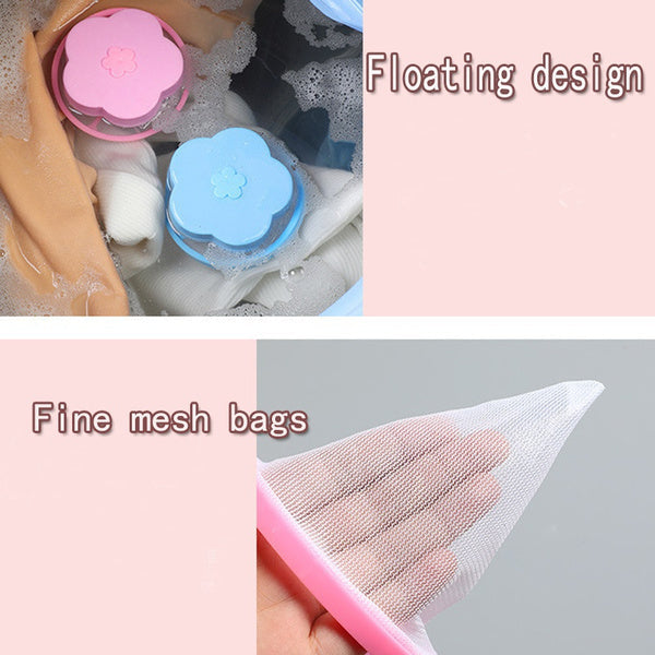 Washing Machine Floating Lint Mesh Filter Bag for Hair & Debris Removal